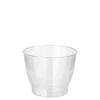 Starpak Trinkbecher, PS 0,1 l Ø 6,8 cm, 5,4 cm glasklar