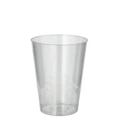 Starpak Trinkbecher, PS 0,2 l Ø 7,5 cm, 9,7 cm glasklar, 20 x 50 Stück