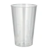 Starpak Trinkbecher, PS 0,4 l Ø 9 cm, 13 cm glasklar
