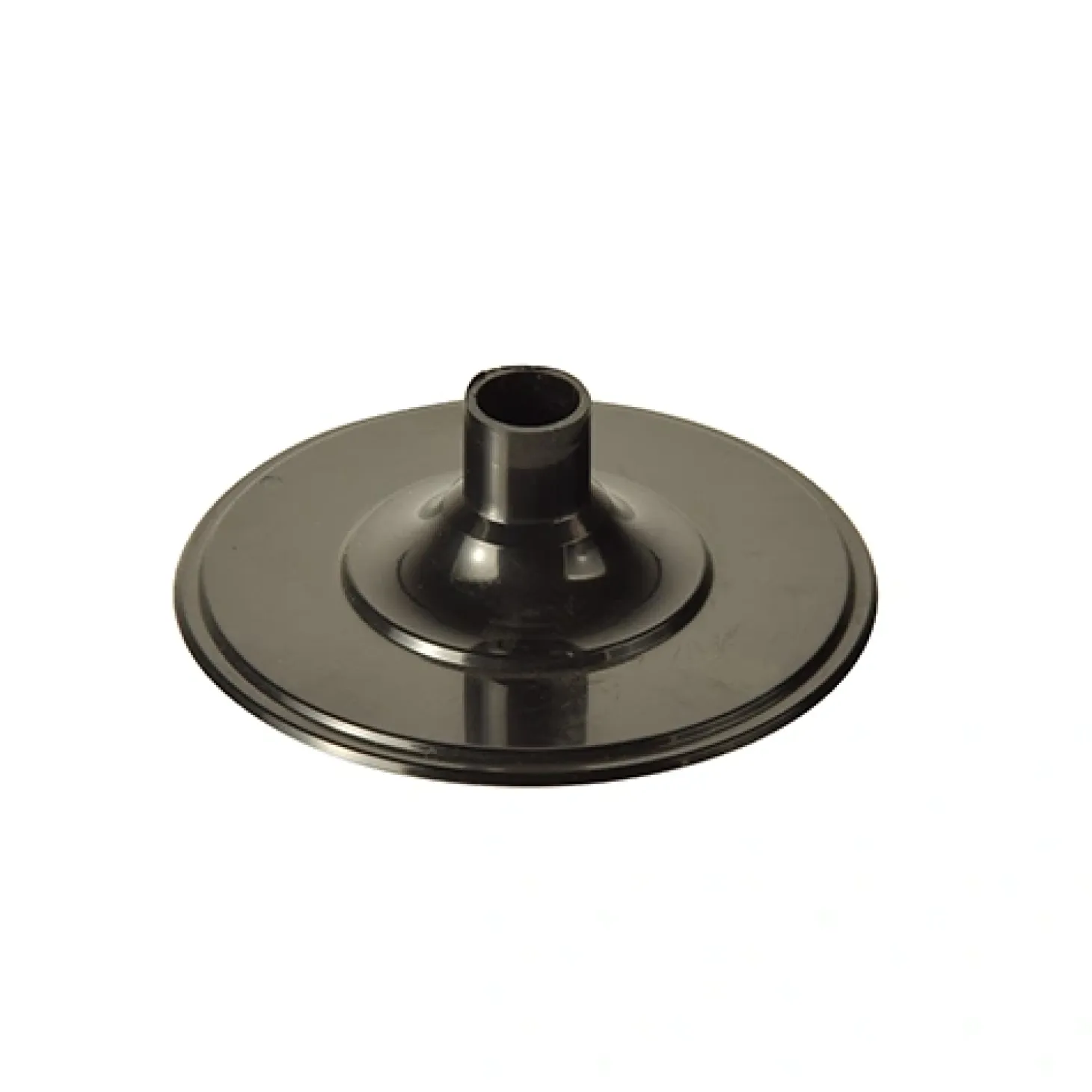 Starpak Unterteile für Stiel-Gläser, PS rund Ø 6,55 cm, 2,05 cm schwarz