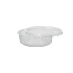 Starpak Verpackungsbecher, PP rund 125 ml Ø 10,1 cm, 3,1 cm transparent