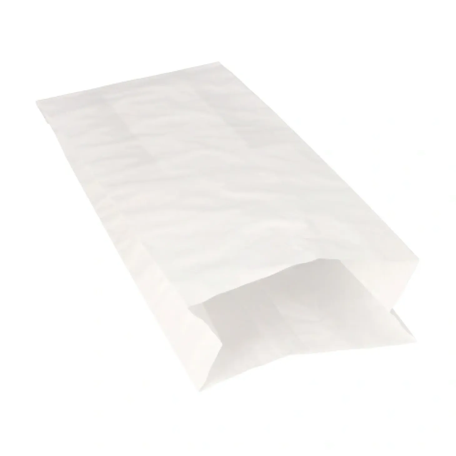 Starpak Warmhaltebeutel, Papier mit PE-Einlage 24 cm x 10,5 cm x 5,5 cm weiß, 10 x 100 Stück