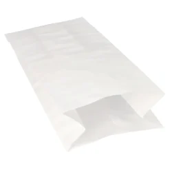 Starpak Warmhaltebeutel, Papier mit PE-Einlage 28 cm x 13 cm x 8 cm weiß, 10 x 100 Stück