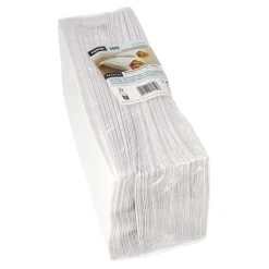 Starpak Warmhaltebeutel, Papier mit PE-Einlage 28 cm x 13 cm x 8 cm weiß, 10 x 100 Stück