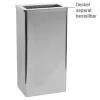 Steiner Edelstahl-Abfallbehälter Inox 38 Liter