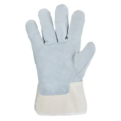 Stronghand KS 0115 Arbeitshandschuhe aus Rindvollleder natur/grau, VE 120 Paar