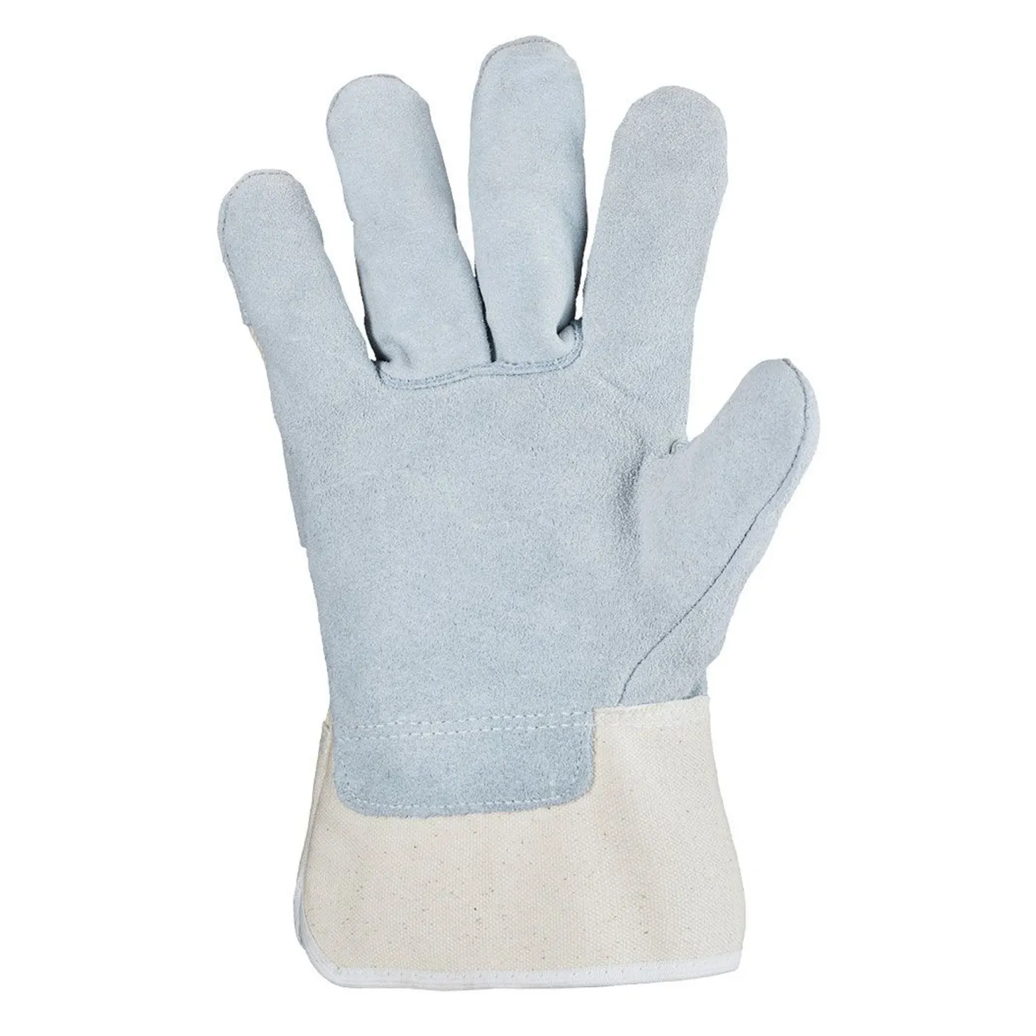 Stronghand KS 0115 Arbeitshandschuhe aus Rindvollleder natur/grau, VE 120 Paar