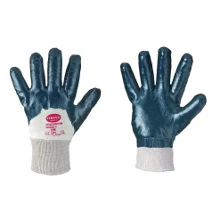 Stronghand Navystar 0560 Arbeitshandschuhe mit Nitril-Beschichtung natur/blau, VE 144 Paar