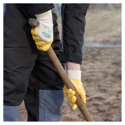 Stronghand Yellowstar 0550 Arbeitshandschuhe mit Nitril-Beschichtung natur/gelb, VE 144 Paar