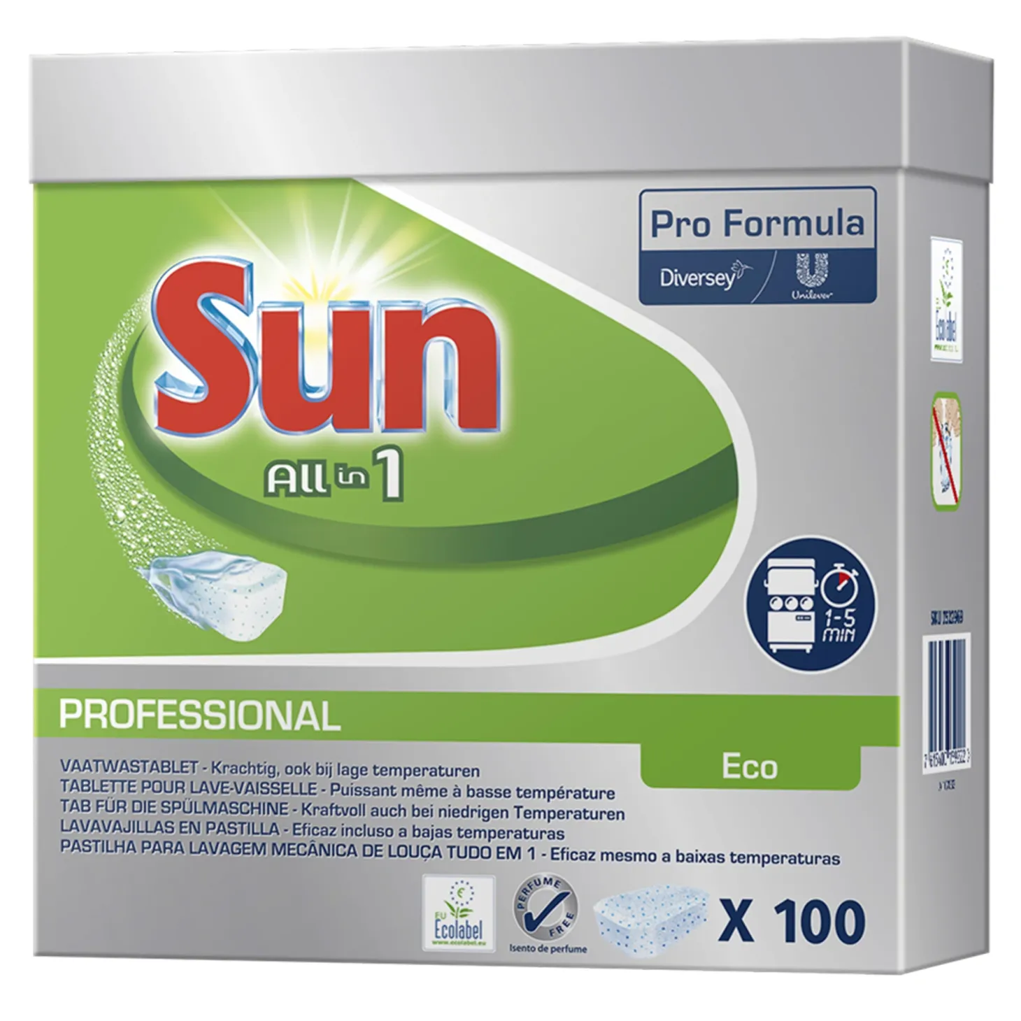 Sun Professional All in 1 Eco Geschirrreiniger-Tabs