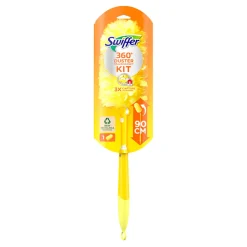 Swiffer Staubmagnet Starter Kit mit Telegriff und 360° Tuch