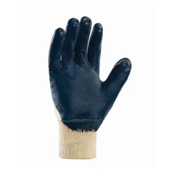 teXXor 2309 Arbeitshandschuhe mit Nitril-Beschichtung beige/blau, VE 144 Paar