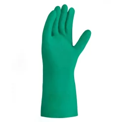 teXXor 2360 Chemikalienschutzhandschuhe mit Nitril-Beschichtung grün, VE 144 Paar