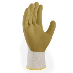 teXXor Green Protect 2221 Grobstrickhandschuhe mit Latex-Beschichtung natur/grün, VE 72 Paar