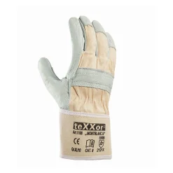 teXXor Montblanc III 1168 Arbeitshandschuhe aus Rindvollleder natur, VE 120 Paar
