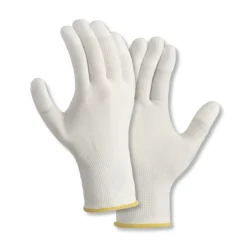 teXXor 2410 Polyester-Strickhandschuhe mit Polyurethan-Beschichtung weiß, VE 240 Paar