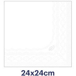 Tork Advanced Cocktailserviette 1/4-Falz, 23,8 x 23,8 cm, 2-lg