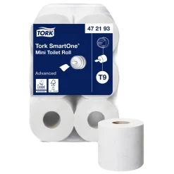 Tork 472193 Advanced SmartOne Mini Toilettenpapier T9 2-lagig 111,6 m