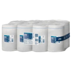 Tork 101221 Advanced Starke Mehrzweck-Papierwischtücher M1 Mini, 2-lagig, 74,9 Meter