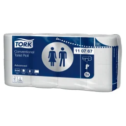 Tork 110767 Advanced Toilettenpapier Kleinrolle T4 2-lagig 250 Blatt