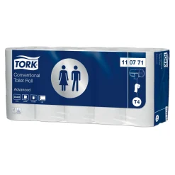 Tork 110771 Advanced Toilettenpapier Kleinrolle T4 2-lagig 400 Blatt