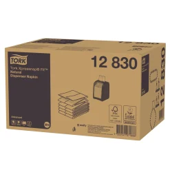 Tork 12830 Advanced Xpressnap Fit Spenderserviette N14 Multifold Z, 21,3 x 16,5 cm, 2-lg, natur
