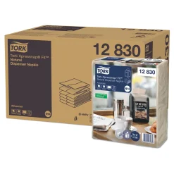 Tork 12830 Advanced Xpressnap Fit Spenderserviette N14 Multifold Z, 21,3 x 16,5 cm, 2-lg, natur