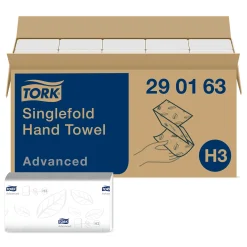 Tork 290163 Advanced Zickzack Papierhandtücher Recycling H3 25 x 23 cm, 2-lagig, weiß