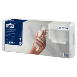 Tork 290258 Advanced Zickzack Papierhandtücher Recycling C&C H3 24,8 x 23 cm, 2-lagig, weiß