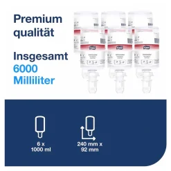 Tork 424709 Antimikrobielle Flüssigseife S4 6 x 1000 ml