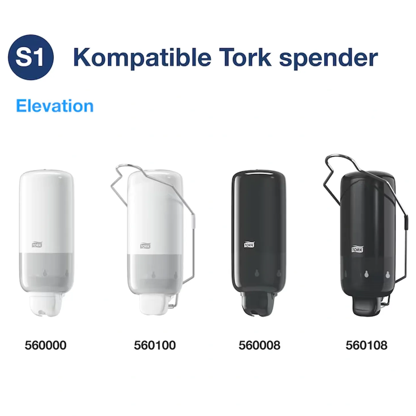 Tork 420710 antimikrobielle Flüssigseife zur Händedekontamination S1 6 x 1000 ml