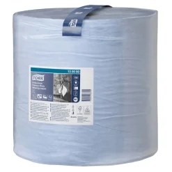 Tork 130080 extra-starke Industrie-Papierwischtücher W1, 3-lagig, 255 Meter