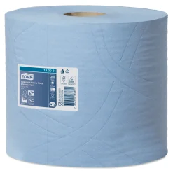 Tork 130081 extra-starke Industrie-Papierwischtücher W1, W2, 3-lagig, 119 Meter