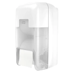 Tork OptiServe Doppelrollenspender für hülsenloses Midi-Toilettenpapier T7 vertikal