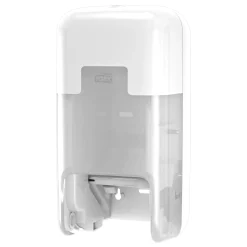 Tork OptiServe Doppelrollenspender für hülsenloses Midi-Toilettenpapier T7 vertikal