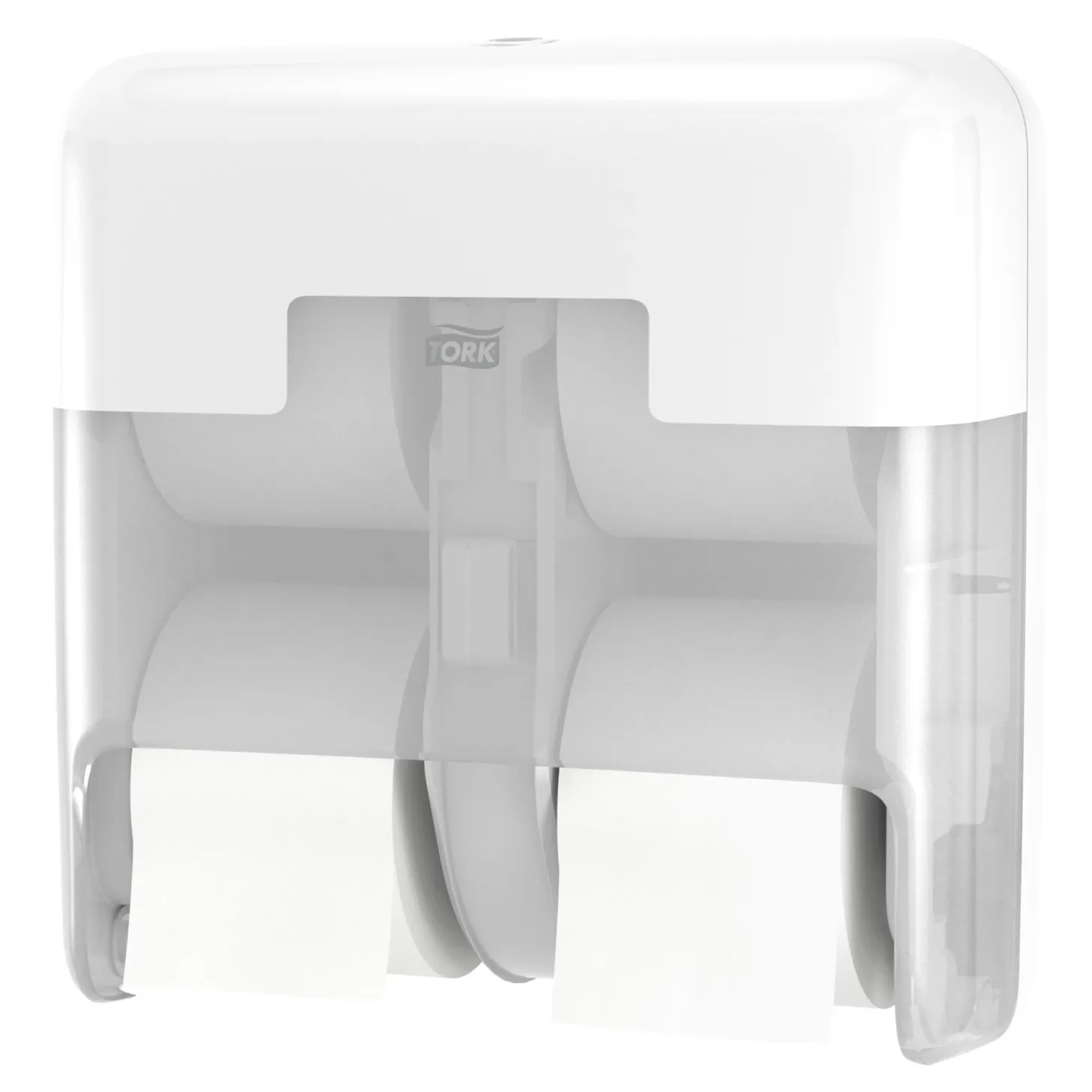 Tork OptiServe Spender für hülsenloses Toilettenpapier T7, 4 Rollen