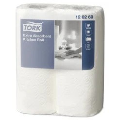 Tork 120269 Premium extra-saugfähige Küchenrolle 2-lagig weiß