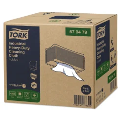 Tork 570479 Premium extra-starke Industrie Reinigungstücher W4 weiß 1-lagig, 35,5 x 41,5 cm, 240 Tücher