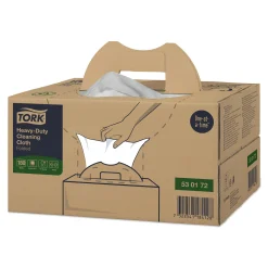 Tork 530172 Premium extra-starke Reinigungstücher W7 weiß 1-lagig, 35,5 x 41,5 cm, 180 Tücher