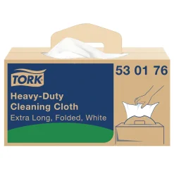 Tork 530176 Premium extra-starke Reinigungstücher W7 weiß, 1-lagig, 35,5 x 61,5 cm, 120 Tücher