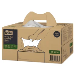 Tork 530176 Premium extra-starke Reinigungstücher W7 weiß, 1-lagig, 35,5 x 61,5 cm, 120 Tücher
