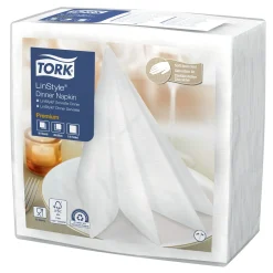 Tork Premium LinStyle Dinnerserviette 1/4-Falz, 39 x 39 cm, 1-lg