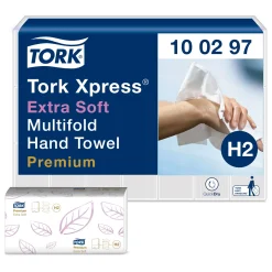 Tork 100297 Premium Papierhandtücher Interfold H2 21 x 34 cm, 2-lagig, hochweiß