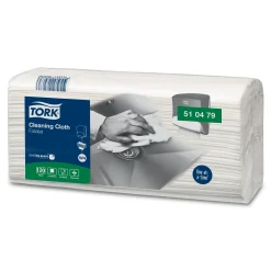 Tork 510479 Premium Reinigungstücher W4 weiß, 1-lagig, 35,5 x 41,5 cm, 480 Tücher