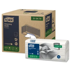 Tork 510479 Premium Reinigungstücher W4 weiß, 1-lagig, 35,5 x 41,5 cm, 480 Tücher