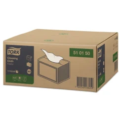 Tork 510150 Premium Reinigungstücher W8 weiß 1-lagig, 31,5 x 38,5 cm, 440 Tücher