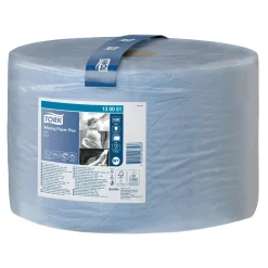 Tork 130051 Premium Starke Mehrzweck-Papierwischtücher, blau W1, 2-lagig, 510 Meter