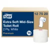 Tork 127520 Premium Toilettenpapier Midi-Rolle T6 2-lagig, 90 Meter