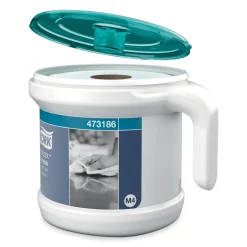 Tork 473186 Reflex Tragbarer Einzelblatt Innenabrollungsspender M4 Starter Pack + 1 Rolle