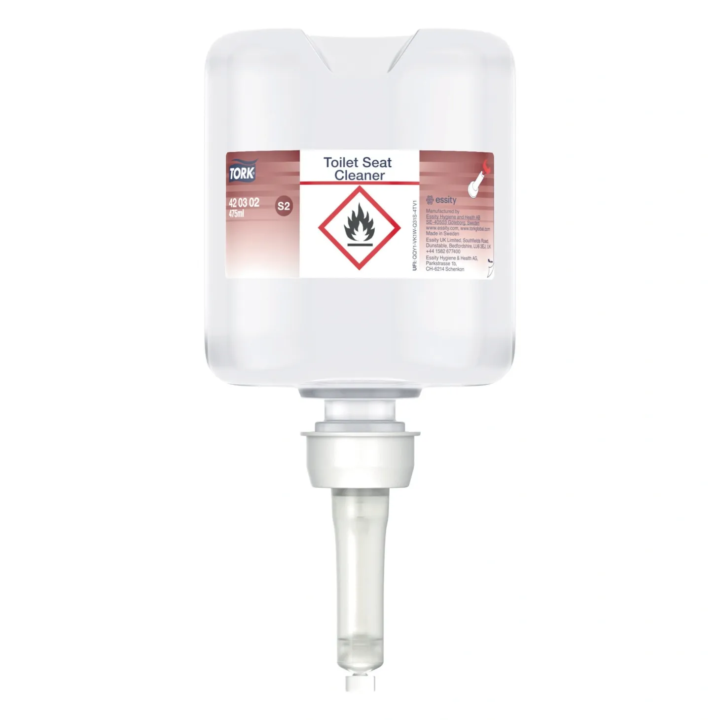 Tork 420302 Toilettensitzreiniger S2 8 x 475 ml